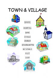 English Worksheet: buildings