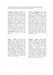 English Worksheet: Travelling