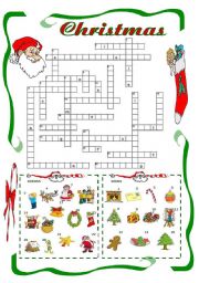 English Worksheet: Christmas Vocabulary