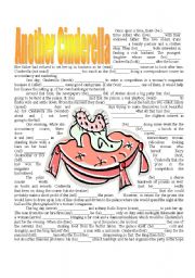 English Worksheet: A Modern Cinderella : PAST and PAST PERFECT