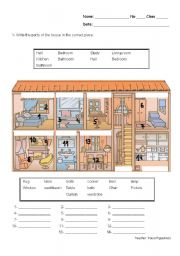 English Worksheet: Worksheet