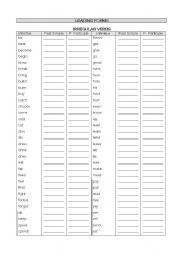 English worksheet: Leading Forms