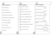 English Worksheet: Present Simple 