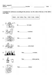 Simple Past - Regular Verbs