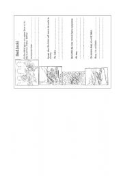 English Worksheet: Great picture story here. to practice passive voice Part 1