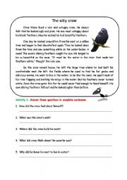 English Worksheet: Reading & Writing 