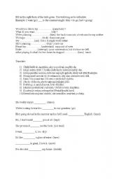 English worksheet: Gerund vd infinitive