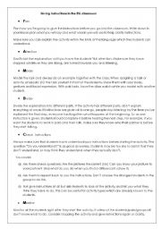 6 steps to clear instructions