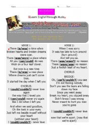 English worksheet: Foolish Beat - Debbie Gibson