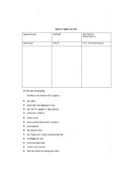 English worksheet: Must, Have to, Dont have to