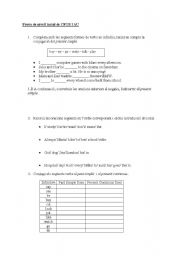 English Worksheet: Level Test