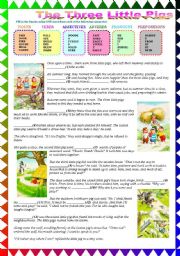 English Worksheet: The Three Little Pigs