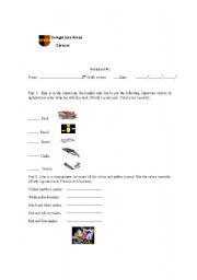 English worksheet: Simple Present (verb to be) Present continuous