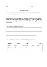 English Worksheet: Punctuation