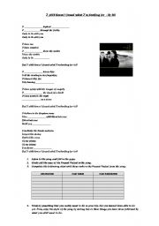 English Worksheet: I still havent found what Im looking for - Present Perfect