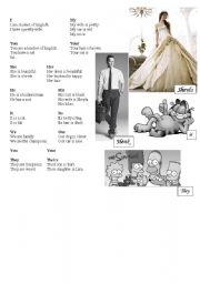English Worksheet: Pronouns and possessives