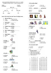 English Worksheet: english tests
