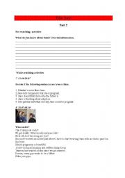 English Worksheet: Movie JUNO part 2