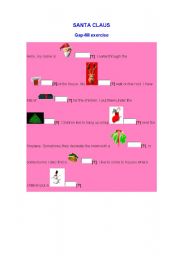 English Worksheet: SANTA CLAUS