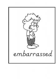 English Worksheet: EMBARRASED