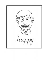 English worksheet: HAPPY