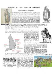 History of the English language - The Norman invasion