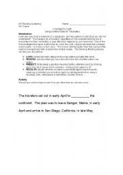 English Worksheet: Context Clues