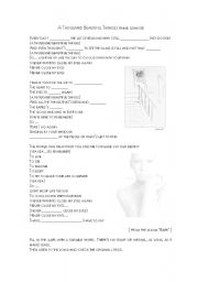 English worksheet: Annie Lennoxs 