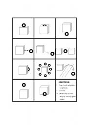 Preposition Memory Game