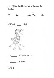 English worksheet: Whats this?