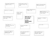 English worksheet: Human Bingo worksheet