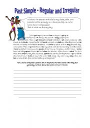 English Worksheet: PAST SIMPLE