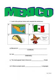 MEXICO - Guided Writing