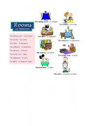 English Worksheet: My Home