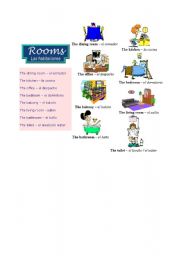 English worksheet: My Home