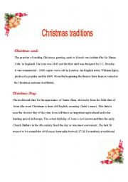 Christmas traditions