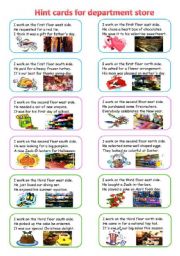 English Worksheet: shopping on worksheet 2/2