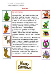 English Worksheet: My last Christmas