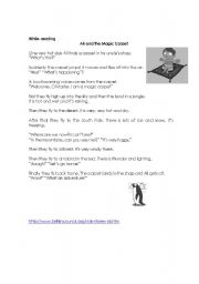 English worksheet: Whats the weather like in... ? Reading comprehension Part 2