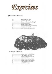 English Worksheet: Exercises