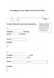 English worksheet: Simple past and present perfect - Repetition