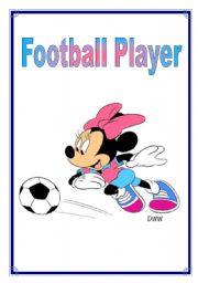 English worksheet: Jobs - Football player 9/26