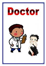 English worksheet: Jobs - Doctor 17/26