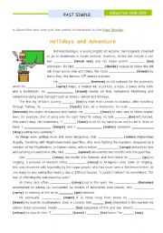 English Worksheet: Past Simple - 