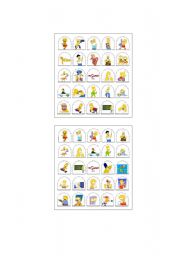 Play Simpsons Bingo and Learn Verbs Part 1