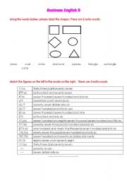 English worksheet: Business English 8.