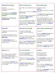 Phrasal Verbs - A/C