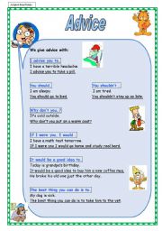 English Worksheet: Giving advice