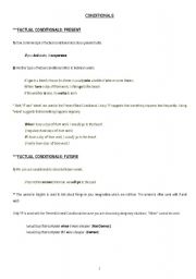 English Worksheet: Conditionals