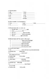 English Worksheet: Spot on 6 - Unit 3